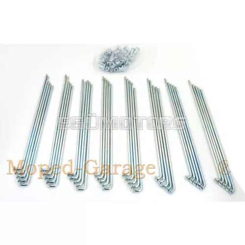 Küllő krómozott 177mm, küllőanyával, Yamaha, DT 50 MX