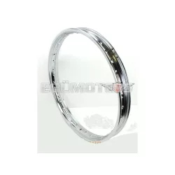   Felni krómozott 1.40 x 16, 36 furat, moped, mokick, könnyű motorkerékpár