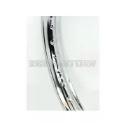 Felni krómozott 1.40 x 16, 36 furat, moped, mokick, könnyű motorkerékpár