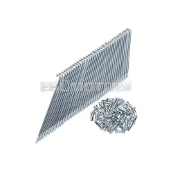   OEM Standard küllő krómozott 140mm, 36 darab, küllőanyával, MCB moped, mokick, robogó