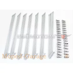   Küllő krómozott 183mm, 3mm, küllőanyával, 6mm, 16mm, 9mm, Honda, MT 5 50