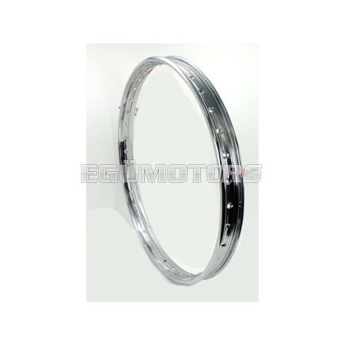 Chrome rim 1.20 x 19 inch 36 hole 5.30mm bore for Puch MS, VS, VZ, MV, M, Miele K 50, DKW, Göricke, Gritzner, Sachs, Hercules