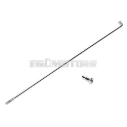   OEM Standard küllő küllőanyával, első kerék külső részéhez, 210 x 2.6mm, M3, Hercules 221 MF