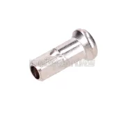 Küllő horganyzott 184mm, d=2.6mm, M3, küllőanyával, moped