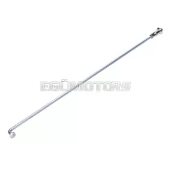   Küllő Alpina M3x190mm, d=2.60mm, horganyzott, sárgaréz küllőanyával, 1 darab