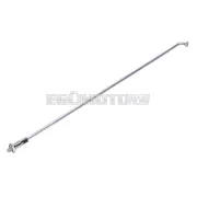 Küllő Alpina M3x190mm, d=2.60mm, horganyzott, sárgaréz küllőanyával, 1 darab