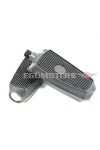 Black plastic pedals for Zündapp, Kreidler Flory, Hercules, Puch, KTM, DKW, Miele moped, moped