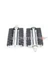 Pedal block black for Zündapp, Kreidler, Hercules, Puch, DKW, Miele, NSU, Gritzner, Göricke, Solex