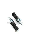 Footrests black M12 x 25mm 100mm 28mm for Zündapp, Kreidler, Hercules, Puch