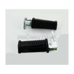   Összecsukható lábtartó fekete 12mm, Zündapp, KS 50, 80, GTS Kreidler, C CS CX Hercules, Hai ZD 40, Florett, Puch, MK, Simson, K KTM, DKW, Miele, Göricke