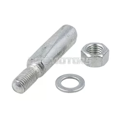   OEM Standard pedálkar ék acél, 9mm, 27mm, M7 x 13mm, Peugeot, Mobylette, Solex