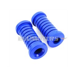   Footrest rubber blue 35mm 91mm for Simson, Star, Schwalbe, Habicht, S, SR