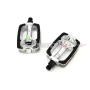 Pedál alumínium, fekete-ezüst, Zündapp, Kreidler, Hercules, Puch, KTM, DKW, Rixe