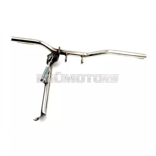 Lábtartócső rozsdamentes acél, 485mm, 18mm, oldaltámaszhoz, Zündapp, GTS 50, KS C 50 Sport, Super, CS