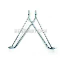   Középsztender acél 260mm, 58mm, 10mm, DKW Hummel, Super Victoria Vicky Standard 117, Zweirad Union Typ 102, 116, 126, 156, Express TS