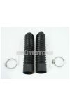 Front fork bellows black 250mm 34-38mm 52-56mm for Honda, MT Mokick, KKR