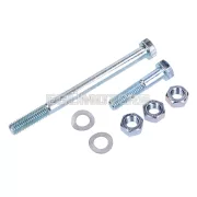 Csavarkészlet 44 darab, oldaltámaszhoz, lábtartókhoz, motorhoz, Kreidler Florett RS, RMC, LF, LH