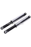 Shock absorber set 360mm 10mm chrome/black for Kreidler Florett K54 egg tank