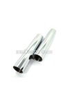 Shock absorber chrome sleeves 215mm for Kreidler, Florett, Eiertank, LF, LH, RS, RM, TM