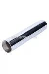 OEM Standard lengéscsillapító hüvely krómozott, 205mm, Kreidler Florett, Eiertank, LF, LH, RS, RM, TM