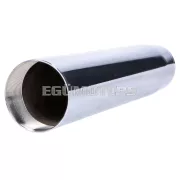OEM Standard lengéscsillapító hüvely krómozott, 205mm, Kreidler Florett, Eiertank, LF, LH, RS, RM, TM