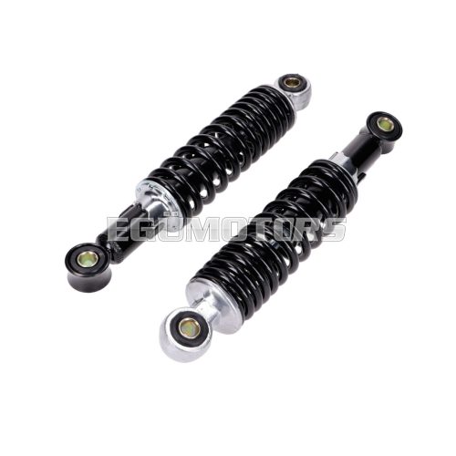 Suspension struts black 240 mm for Kreidler Flory, Zündapp Hercules Puch