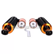 Lengéscsillapító készlet gáznyomásos, 360mm, állítható, fekete/réz, Simson KR51/2, S50, S51, S70, SR4-3, SR4-4, SR50, SR80