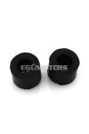 Shock absorber rubber 19x10mm black 2 pieces for Kreidler Florett