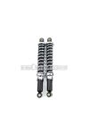 Shock absorber set 340mm Black Adjustable 10mm 8mm for Puch Maxi S, Zündapp, Kreidler, Hercules, Moped, Mokick, Moped