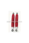Shock absorber set red 285mm 10mm for Yamaha, FS 1 Mokick