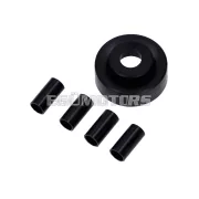 Lengéscsillapító készlet 310mm, 10mm, zárt, krómozott/fekete, Zündapp GTS, C 50 S