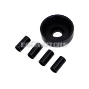 Lengéscsillapító készlet 310mm, 10mm, zárt, krómozott/fekete, Zündapp GTS, C 50 S