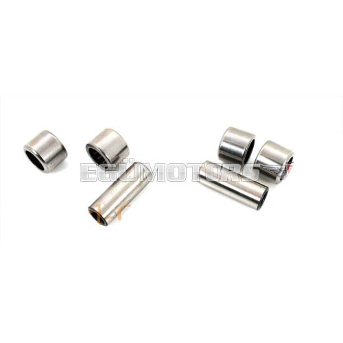 Swingarm bearing set steel 6-piece for Hercules K 50 SX, RX, RL, RE, RLX, RS, Ultra 75, GS MK 50, 125 BW