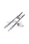 Fork 585mm chrome with mudguard bracket for Peugeot 103 MVL