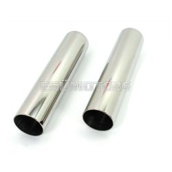   Sleeve stainless steel high gloss polished 205mm Ø 48mm 2,5mm for Zündapp, Sport Combinette, 514, 515, 516, 518, GTS 50, 517, C 50