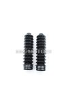 Front fork Polisport bellows set black 28x46mm 215mm for Yamaha