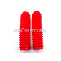Bellows rubber red 42/30mm 210mm for Yamaha, DT 50 MX, 80 MX