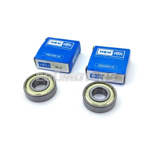 Wheel bearing 28 x 12 8mm Closed on both sides 2 pieces for Kreidler Flory MF 2, 4, 20, 22, Puch Maxi 1 speed automatic, Pionier