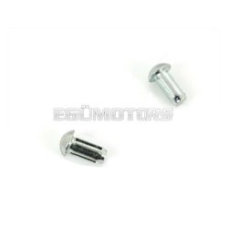 Notched pin steel 2 pieces for Kreidler, Florett, Flory