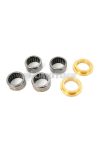 Swingarm bearing set 32/18mm 6-piece for Yamaha DT 50 MX, 80, RD 80 LC, 125 E, LC