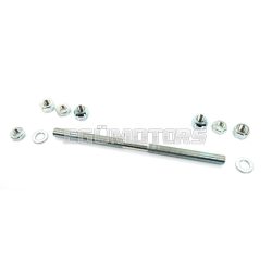 Axle steel M11 x 200mm for Piaggio, Vespa, Ciao, Bravo, SI