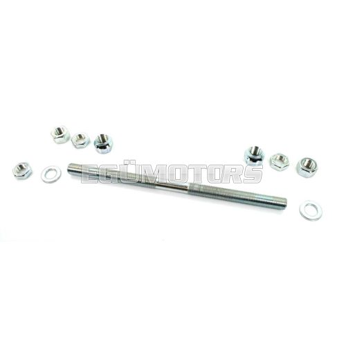 Axle steel M11 x 200mm for Piaggio, Vespa, Ciao, Bravo, SI