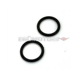 Sealing ring set 2 pieces for Kreidler Florett egg tank