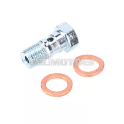 Banjo csavar fékcsőhöz M10x20mm, Zündapp KS 50, KS 80