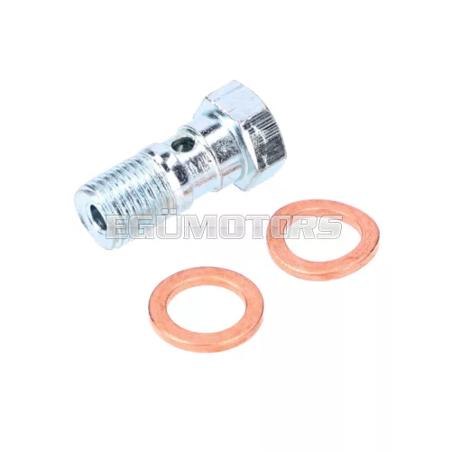 Banjo csavar fékcsőhöz M10x20mm, Zündapp KS 50, KS 80