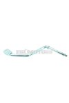 Brake lever foot axle 14mm chromed for Hercules K 50 RX, Ultra 2 LC, SE, RE, SL, RL, Sprint, MK 1, 2, S, Supra 4 GP, Enduro, 3 M, Mokick, moped