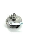 Brake anchor plate front wheel complete 80mm for Peugeot, 103 SP