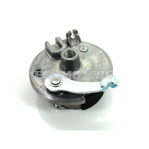 Brake anchor plate front wheel complete 80mm for Peugeot, 103 SP