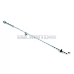   Fékrudazat acél 480mm, féklámpa rugótartóval, Hercules Prima M, Zündapp, Puch, Miele, DKW, KTM, Rixe, Sachs moped, mokick