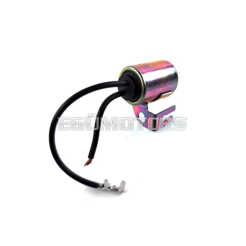 Kondenzátor fém, kerek, Yamaha RD, DT 50, 80, FS 1 mokick